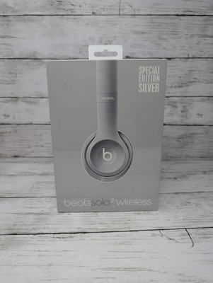 Authentic Beats Solo 2 Wireless Special Edition Silver NEW | eBay