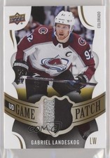 2018-19 Upper Deck UD Game Patch 13/15 Gabriel Landeskog #GJ-GL Patch 2d8