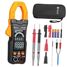 Clamp Meter 6000 Counts Clamp Multimeter 6000Counts,800A AC/DC Current Orange
