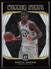 Pascal Siakam 2020-21 Donruss Optic Winner Stays #13 Toronto Raptors