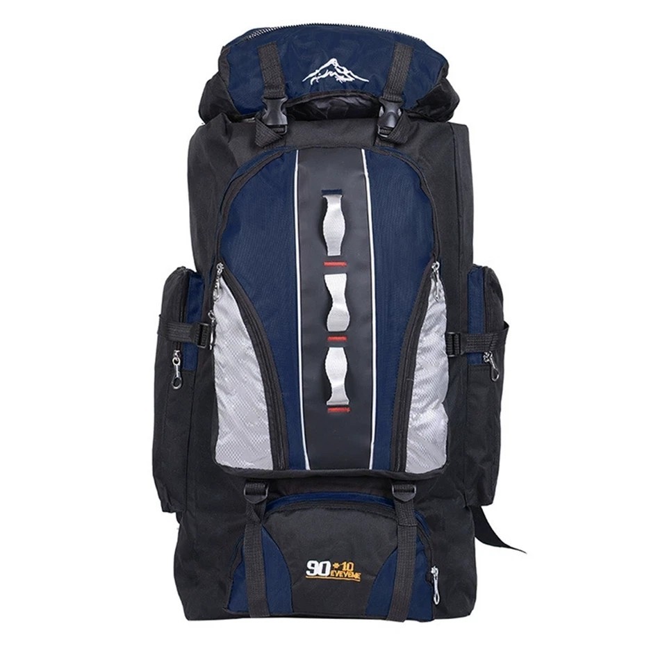 80L-100L Outdoor Hiking Military Tactical Backpack Rucksack Camping Trekking Bag