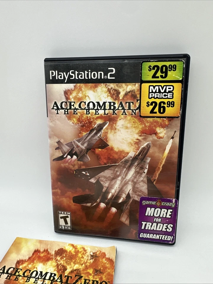 Ace Combat Zero: The Belkan War (Sony PlayStation 2, 2006) CIB Complete Tested - Image 4 of 4