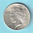 SILVER 1925 P PEACE SILVER DOLLAR UNGRADED - BEAUTIFUL COIN