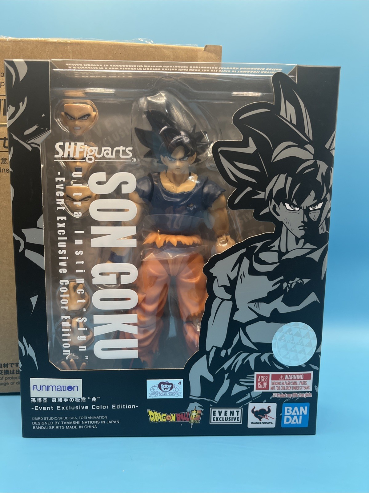 SH Figuarts SON GOKU Ultra Instinct "Sign" Evento Exclusivo Edición Color 2020