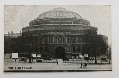 Antike Postkarte - Albert Hall London 