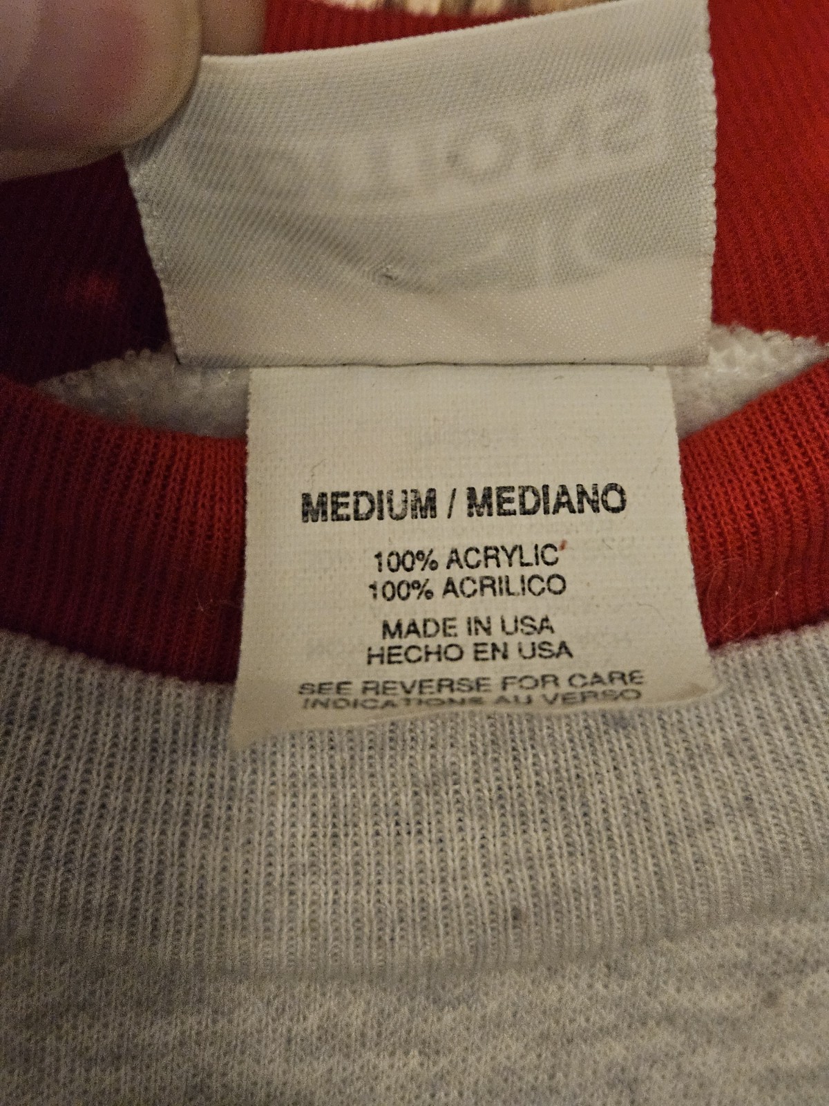 ​Vintage 90s Basic Editions Bear Apple Picking Sw… - image 4