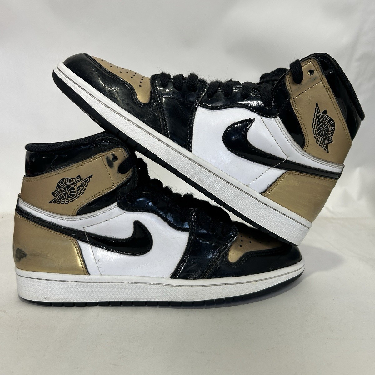 【新品】Nike Air Jordan 1 High G NRG 8.5 Nike Air Jordan 1 High G NRG Golf Men's Shoes Metallic