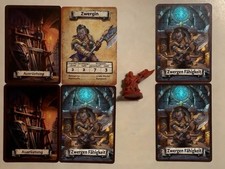 HeroQuest | Die Zwergin mit 6 x Karten auf Deutsch | inkl. F&auml;higkeitskarten