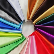 58''Wide Slightly Stretch Satin Material Silky Charmeuse Fabric For Wedding Gown