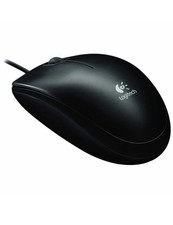 Logitech B100 Optical Full-Size Corded Busine...