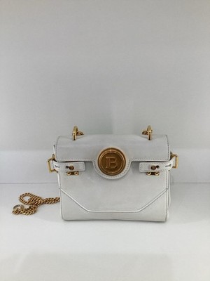 Pre Owned Balmain B-Buzz 23 Handbag Convertible CrossBody  Backpack Bag Designer