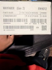 Ray-Ban Meta LARGE SIZE Wayfarer Gen 2 RW4012 Matte Black Transitions Grey