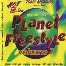 PLANET FREESTYLE VOL 2 CD 1997 CHRIS PHILLIPS ALEXIA COLLAGE LIL SUZY RARE HTF