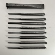 Vaughan Bushnell 8 Punches & Cold Chisel Made In Chicago USA