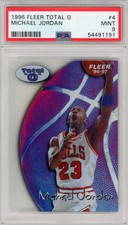 1996 Fleer Total O Michael Jordan #4 PSA 9