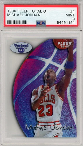 1996 Fleer Jordan PSA 9
