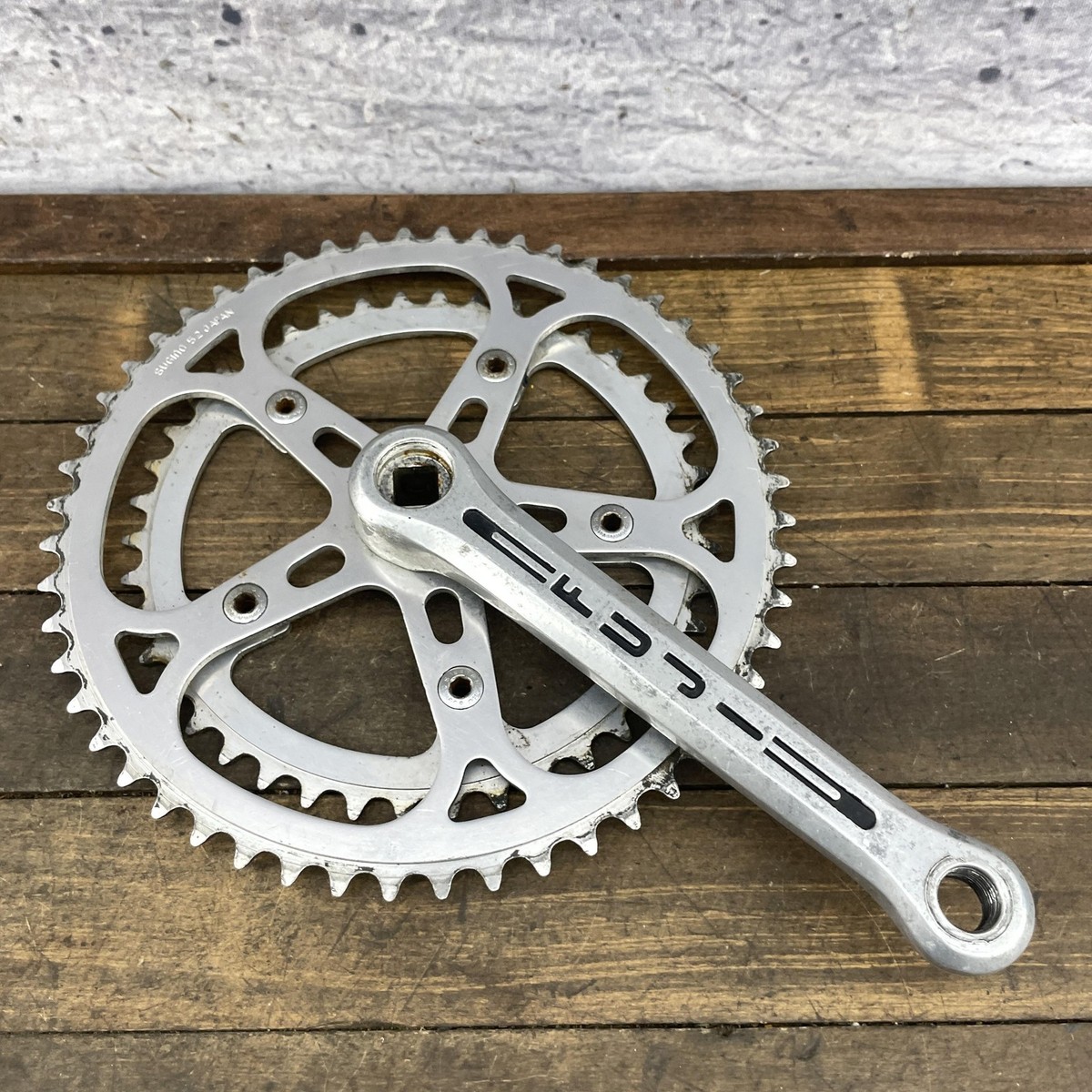 Vintage Fuji Sugino 52T RIGHT Crank Arm Forged 170mm Japan Double