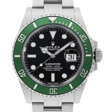 Rolex ROLEX SUBMARINER Date 126610LV black New Bezel Random Number second hand mens