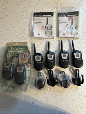 MicroTalk Cobra Radio FRS 110 Walkie Talkie Lot of 6, 2 NIP, 2 unused, 2 used