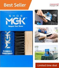 Shoe Cleaner Conditioner Kit All Shoes Eco-Friendly Leather Brush