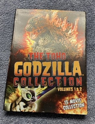 The Toho Godzilla Collection DVD Box Set Volumes 1 & 2 with Slipcover