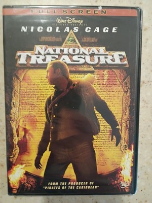 National Treasure (DVD, 2004 Full Screen) NEW SEALED FAST FREE SHIPPING 