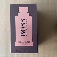 Hugo Boss The Scent Absolute Men 100ml Eau De Perfum Empty Bottle Plus Box