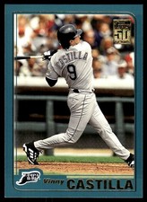 Vinny Castilla 2001 Topps #526 Devil Rays MLB READ FREE SHIPPING AutographDen