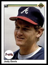 1990 Upper Deck Jody Davis Atlanta Braves #429