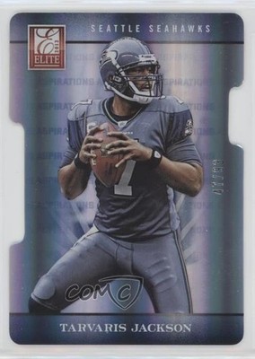2012 Elite Aspirations Die-Cut /93 Tarvaris Jackson #89 0q3