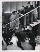 1968 Press Photo Cleveland, OH-V.P. Hubert H. Humphrey - cva98879