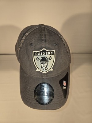 New Era Oakland Raiders 9TWENTY Adjustable NFL Hat Black Unisex Adult