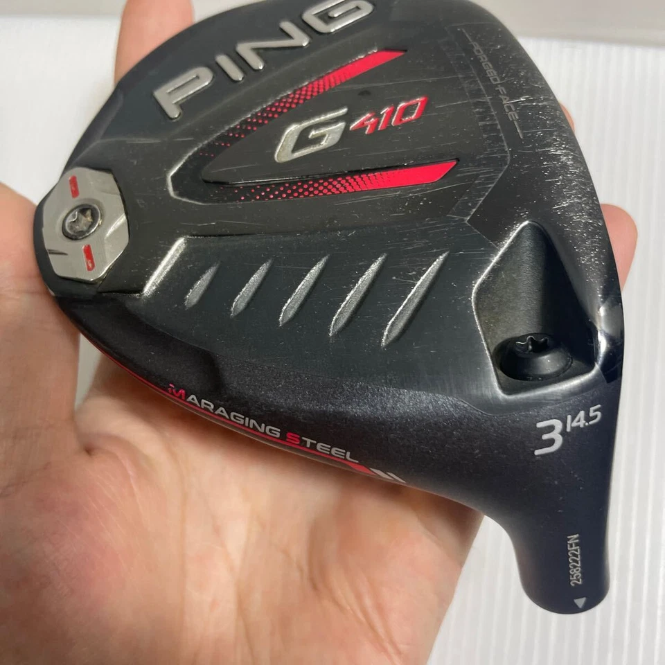 Ping G410 3W 14.5 Fairway Wood HEAD ONLY w/HC Right Handed Used Golf JP - Image 4 of 4