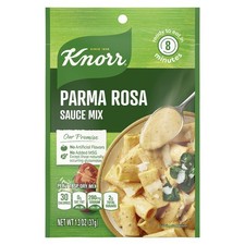 Mezcla de salsa de pasta Knorr Creamy Parma Rosa 1,3 onzas (paquete de 24),