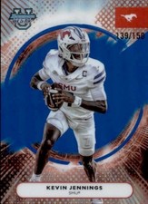 2025 Bowman Best Kevin Jennings Blue Refractor /150 #73 SMU
