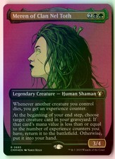 MTG Meren of Clan Nel Toth (Borderless) FOIL Commander Masters MTG