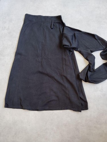 Yohji Yamamoto Silk Long Skirt with Ribbon Waist, Made in Japan, Used - Picture 7 of 10