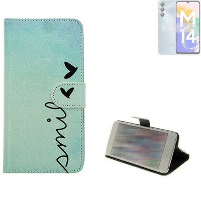 Handyhülle für Samsung Galaxy M14 4G Schutzcase Wallet Flipstyle
