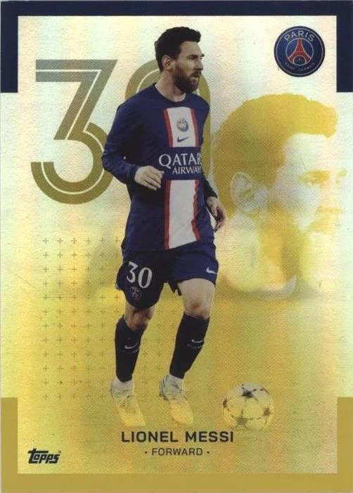 メッシ16+ 2022-23 Topps Paris Saint-Germain Team Set - Lionel Messi #16 for