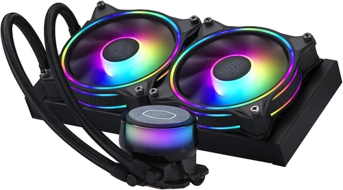 Dissipatore Liquido Cooler Master Liquid ML240 Illusion Nero per Intel e AMD