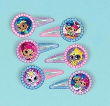 Shimmer and Shine Hair Clips - BARRETTES Girls Birthday Party Favor Supplies 12