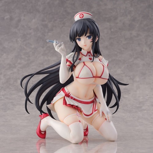 Shinobi Master Senran Kagura Nuevo Enlace 1/4 Ikaruga Sexy Enfermera Ver Figura Anime - Imagen 3 de 9