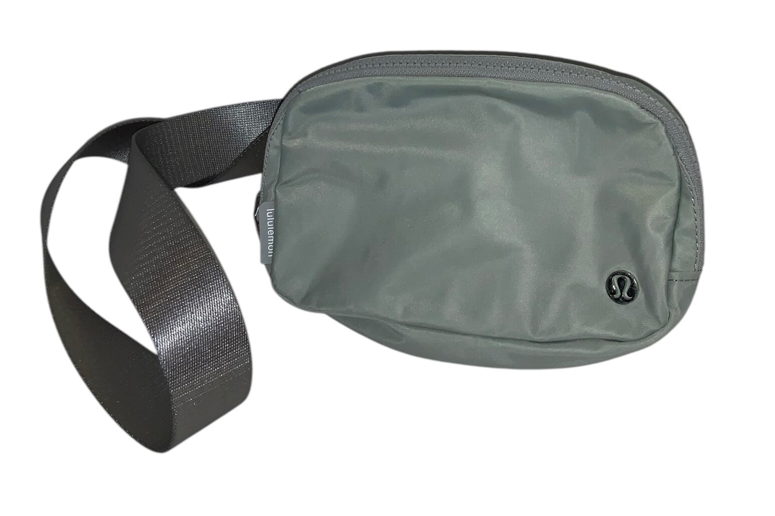 Lulmon Everywhere 1L Light Gray Fanny Pack Belt Bag EUC