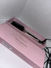 MEGAWISE Ionic Hair Straightener Brush Fast Heating Dual Voltage