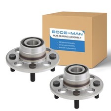 Cojinete de cubo de rueda trasera de 2 piezas sin ABS para freno de tambor Honda Civic Acura EL 1992-2000
