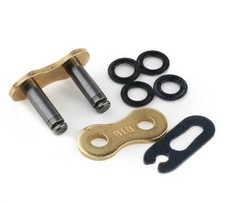 DID 520 VX2 / VX3 Gold Split / Clip Connecting Master Chain Link  Motorcycle