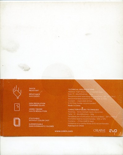 Cokin NUANCES Extreme Hard-Graduated Filter GND8 (3-Stop) for Size M (P-Series) - Picture 4 of 4