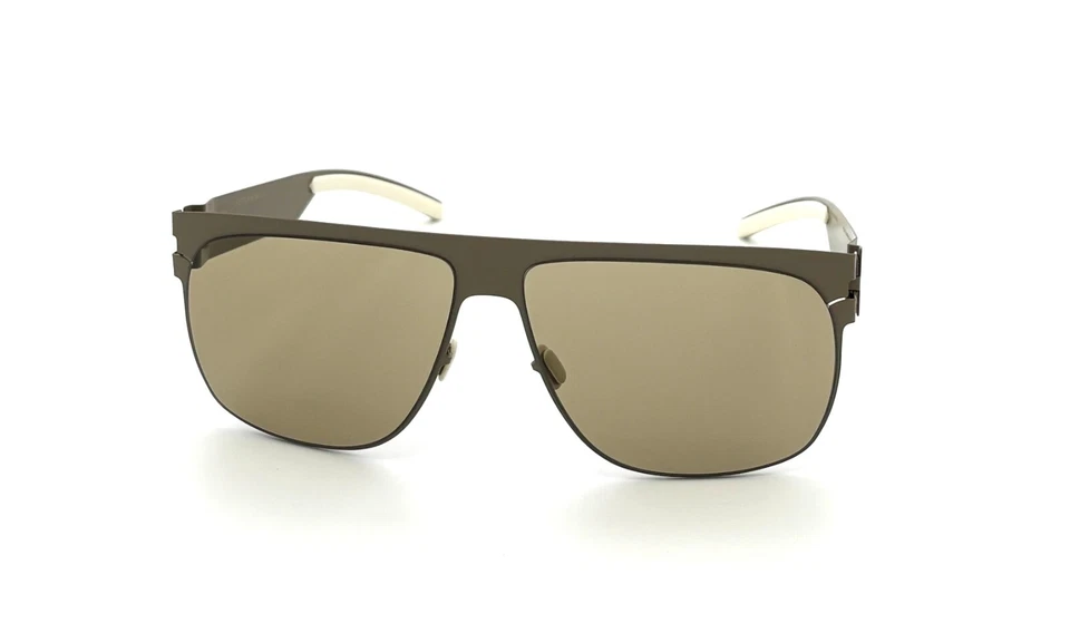 Gafas de sol MYKITA & KOSTAS MURKDIS PHINEAS caqui/madera clara 63 mm Foto 2 de 4