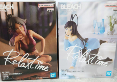 Bleach Figure Relax time Yoruichi Shihoin Giselle Gewelle Set of 2