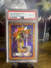 Lebron James Orange My House Jersey Match 6/39 🔥